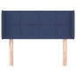 vidaXL Cabecero de tela azul 93x16x78/88 cm vidaXL Cabecero de tela azul 93x16x78/88 cm