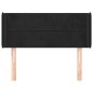 vidaXL Cabecero de terciopelo negro 93x16x78/88 cm vidaXL Cabecero de terciopelo negro 93x16x78/88 cm