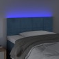 vidaXL Cabecero con LED de terciopelo azul oscuro 90x5x78/88 cm vidaXL Cabecero con LED de terciopelo azul oscuro 90x5x78/88 cm