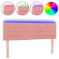 vidaXL Cabecero con LED de terciopelo rosa 144x5x78/88 cm vidaXL Cabecero con LED de terciopelo rosa 144x5x78/88 cm