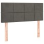 vidaXL Cama box spring con colchón terciopelo gris oscuro 90x200 cm vidaXL Cama box spring con colchón terciopelo gris oscuro 90x200 cm