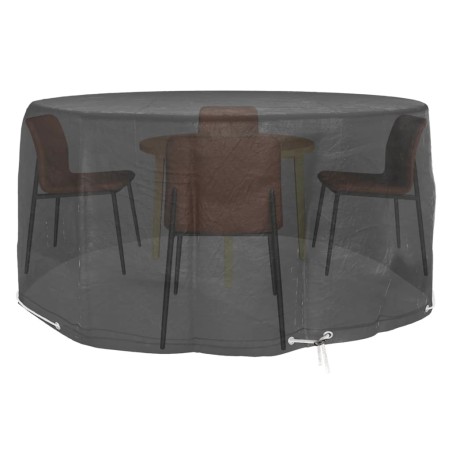 vidaXL Fundas para muebles de jardín 2 uds 10 ojales redonda Ø230x90cm