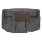vidaXL Fundas para muebles de jardín 2 uds 10 ojales redonda Ø230x90cm vidaXL Fundas para muebles de jardín 2 uds 10 ojales redonda Ø230x90cm