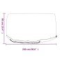 vidaXL Fundas para muebles de jardín 2 uds 10 ojales redonda Ø230x90cm vidaXL Fundas para muebles de jardín 2 uds 10 ojales redonda Ø230x90cm