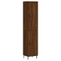 vidaXL Aparador alto madera contrachapada roble marrón 34,5x34x180 cm vidaXL Aparador alto madera contrachapada roble marrón 34,5x34x180 cm