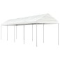 vidaXL Cenador con techo polietileno blanco 8,92x2,28x2,69 m vidaXL Cenador con techo polietileno blanco 8,92x2,28x2,69 m