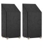 vidaXL Fundas sillas jardín 2 uds 8 ojales polietileno 65x65x110/150cm vidaXL Fundas sillas jardín 2 uds 8 ojales polietileno 65x65x110/150cm