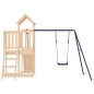 vidaXL Parque infantil de exterior madera maciza de pino vidaXL Parque infantil de exterior madera maciza de pino