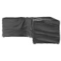 vidaXL Fundas muebles jardín forma de L 2 uds 16 ojales 210x260x80 cm vidaXL Fundas muebles jardín forma de L 2 uds 16 ojales 210x260x80 cm