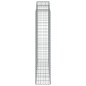vidaXL Cestas de gaviones 13 uds forma de arco hierro 200x50x200/220cm vidaXL Cestas de gaviones 13 uds forma de arco hierro 200x50x200/220cm