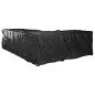 vidaXL Fundas muebles jardín forma de L 2 uds 16 ojales 210x260x80 cm vidaXL Fundas muebles jardín forma de L 2 uds 16 ojales 210x260x80 cm