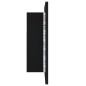 vidaXL Armario espejo de baño con luz LED acrílico negro 40x12x45 cm vidaXL Armario espejo de baño con luz LED acrílico negro 40x12x45 cm