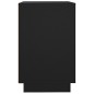 vidaXL Aparador de madera contrachapada negro 102x35x60 cm vidaXL Aparador de madera contrachapada negro 102x35x60 cm
