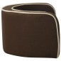 vidaXL Sofá plegable para perros cojín lavable lino marrón 76x71x30 cm vidaXL Sofá plegable para perros cojín lavable lino marrón 76x71x30 cm