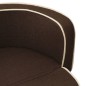 vidaXL Sofá plegable para perros cojín lavable lino marrón 76x71x30 cm vidaXL Sofá plegable para perros cojín lavable lino marrón 76x71x30 cm