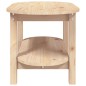 vidaXL Mesa de centro de madera maciza de pino 80x45x45 cm vidaXL Mesa de centro de madera maciza de pino 80x45x45 cm