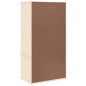 vidaXL Armario ALTA madera maciza pino 90x55x170 cm vidaXL Armario ALTA madera maciza pino 90x55x170 cm