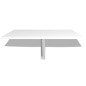 vidaXL Mesa plegable de pared blanco 100x60 cm vidaXL Mesa plegable de pared blanco 100x60 cm