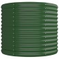 vidaXL Jardinera arriate acero recubrimiento polvo verde 296x80x68 cm vidaXL Jardinera arriate acero recubrimiento polvo verde 296x80x68 cm
