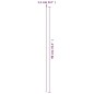 vidaXL Tutores para plantas de jardín 30 unidades acero verde 90 cm vidaXL Tutores para plantas de jardín 30 unidades acero verde 90 cm