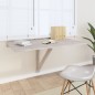 vidaXL Mesa de pared plegable contrachapada gris hormigón 100x60x56 cm vidaXL Mesa de pared plegable contrachapada gris hormigón 100x60x56 cm