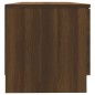 vidaXL Muebles para TV 2 uds contrachapado marrón roble 80x35x36,5 cm