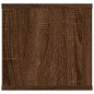 vidaXL Estantería de pared madera contrachapada marrón 102x30x29 cm vidaXL Estantería de pared madera contrachapada marrón 102x30x29 cm