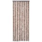 vidaXL Cortina mosquitera beige y marrón claro chenilla 120x220 cm vidaXL Cortina mosquitera beige y marrón claro chenilla 120x220 cm