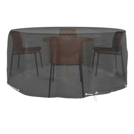 vidaXL Fundas para muebles de jardín 2 uds 10 ojales redonda Ø260x90cm