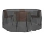 vidaXL Fundas para muebles de jardín 2 uds 10 ojales redonda Ø260x90cm vidaXL Fundas para muebles de jardín 2 uds 10 ojales redonda Ø260x90cm