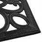 vidaXL Base de sombrilla de hierro fundido negro 47x47x33 cm 