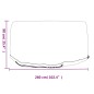 vidaXL Fundas para muebles de jardín 2 uds 10 ojales redonda Ø260x90cm vidaXL Fundas para muebles de jardín 2 uds 10 ojales redonda Ø260x90cm