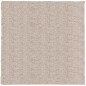 vidaXL Alfombra peluda de pelo largo moderna PAMPLONA beige 120x120 cm