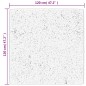 vidaXL Alfombra peluda de pelo largo moderna PAMPLONA beige 120x120 cm