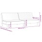 vidaXL Sofá cama de 2 plazas cuero sintético marrón vidaXL Sofá cama de 2 plazas cuero sintético marrón