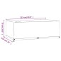 vidaXL Fundas muebles jardín 2 uds 12 ojales rectangular 213x132x75 cm vidaXL Fundas muebles jardín 2 uds 12 ojales rectangular 213x132x75 cm