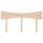 vidaXL Cabecero de madera maciza de pino 160 cm
