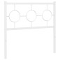 vidaXL Cabecero de metal blanco 90 cm vidaXL Cabecero de metal blanco 90 cm