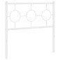 vidaXL Cabecero de metal blanco 90 cm vidaXL Cabecero de metal blanco 90 cm