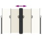 vidaXL Toldo lateral retráctil crema 160x1200 cm vidaXL Toldo lateral retráctil crema 160x1200 cm