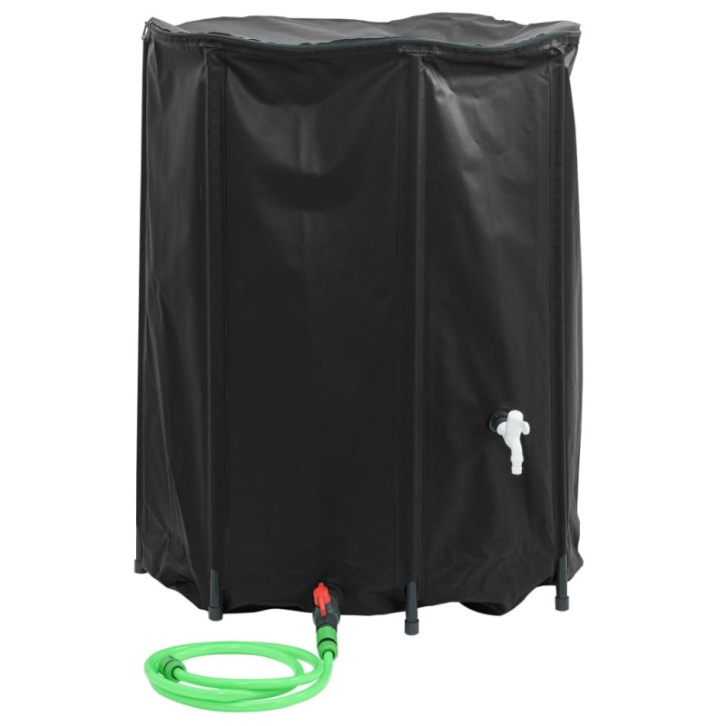 vidaXL Depósito de agua plegable con grifo PVC 750 l vidaXL Depósito de agua plegable con grifo PVC 750 l