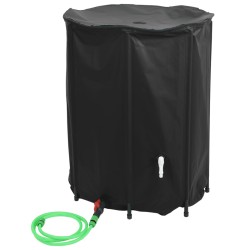 vidaXL Depósito de agua plegable con grifo PVC 750 l