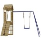 vidaXL Parque infantil de exterior madera de pino impregnada vidaXL Parque infantil de exterior madera de pino impregnada