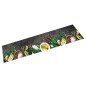 vidaXL Alfombra de cocina lavable terciopelo dibujo especias 60x300 cm vidaXL Alfombra de cocina lavable terciopelo dibujo especias 60x300 cm