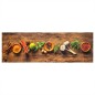 vidaXL Alfombra de cocina lavable terciopelo dibujo especias 60x180 cm vidaXL Alfombra de cocina lavable terciopelo dibujo especias 60x180 cm