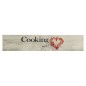 vidaXL Alfombra de cocina lavable terciopelo Peper Cooking 60x300 cm vidaXL Alfombra de cocina lavable terciopelo Peper Cooking 60x300 cm