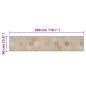 vidaXL Alfombra de cocina lavable terciopelo hexágonos pastel 60x300cm vidaXL Alfombra de cocina lavable terciopelo hexágonos pastel 60x300cm