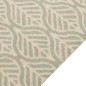 vidaXL Alfombra de cocina lavable terciopelo hojas 60x180 cm