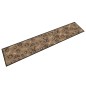vidaXL Alfombra de cocina lavable terciopelo marrón Morning 60x300 cm vidaXL Alfombra de cocina lavable terciopelo marrón Morning 60x300 cm