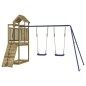 vidaXL Parque infantil de exterior madera de pino impregnada vidaXL Parque infantil de exterior madera de pino impregnada
